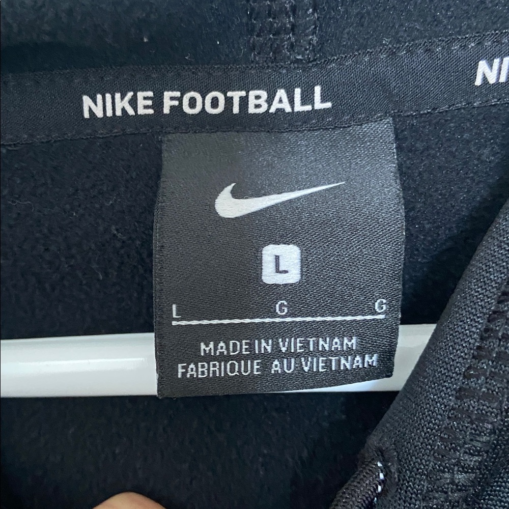Nike Black Men's Hoodie Large - Picture 2 of 3